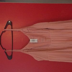 Torrid NWT BLUSH Chiffon Dress, size 4.